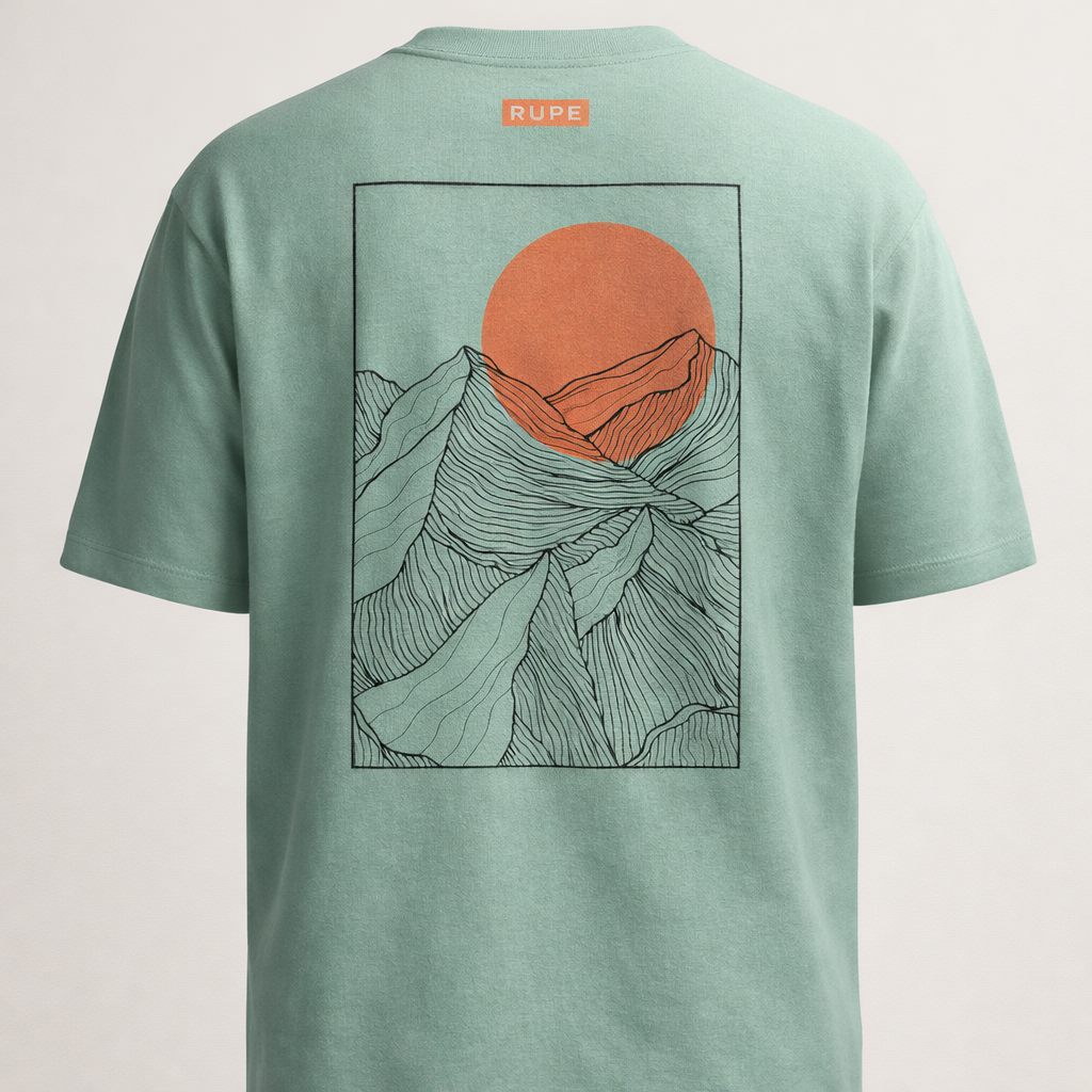 Men's cotton T-Shirt - Dark Mint