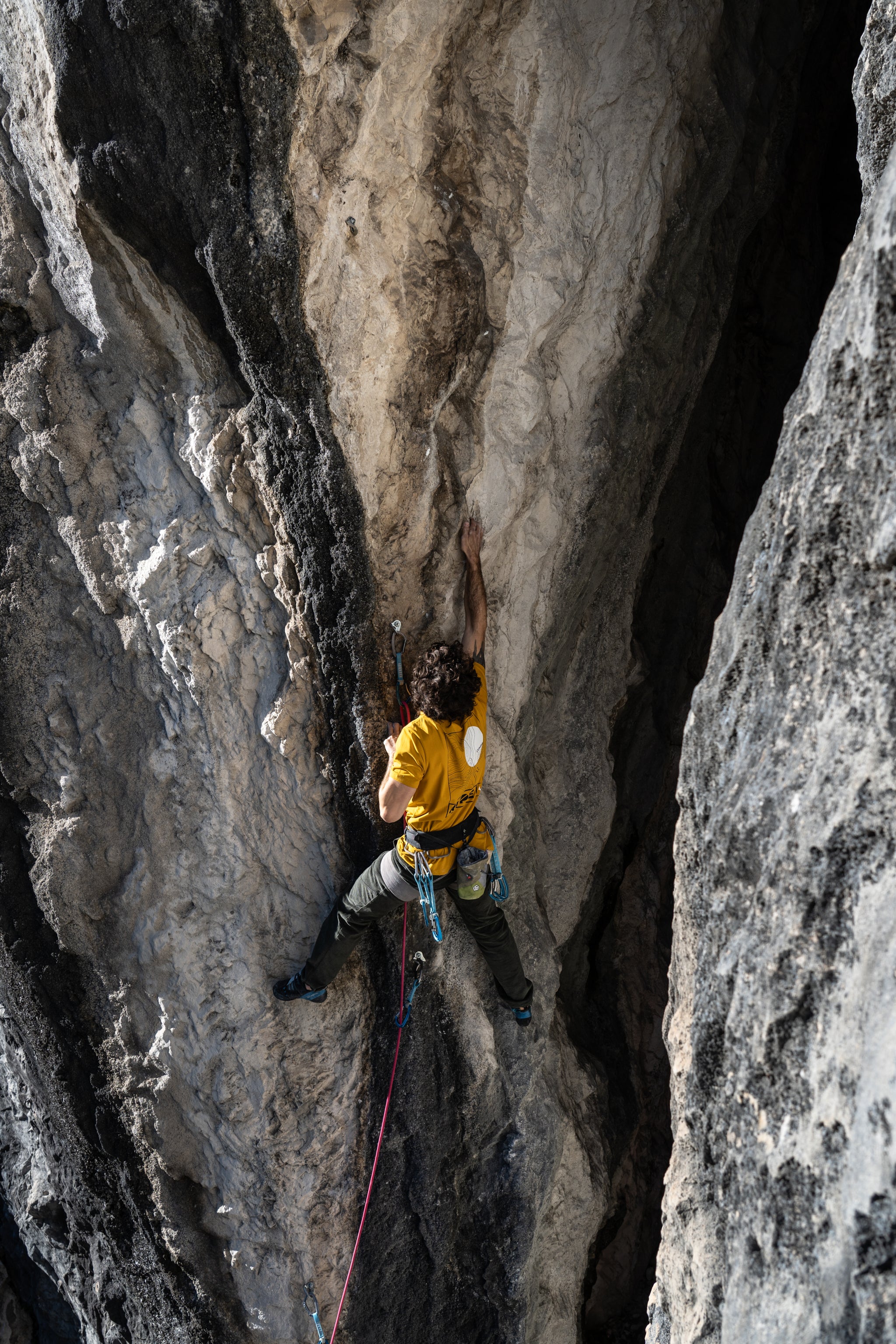 Men's cotton T-Shirt - Mustard