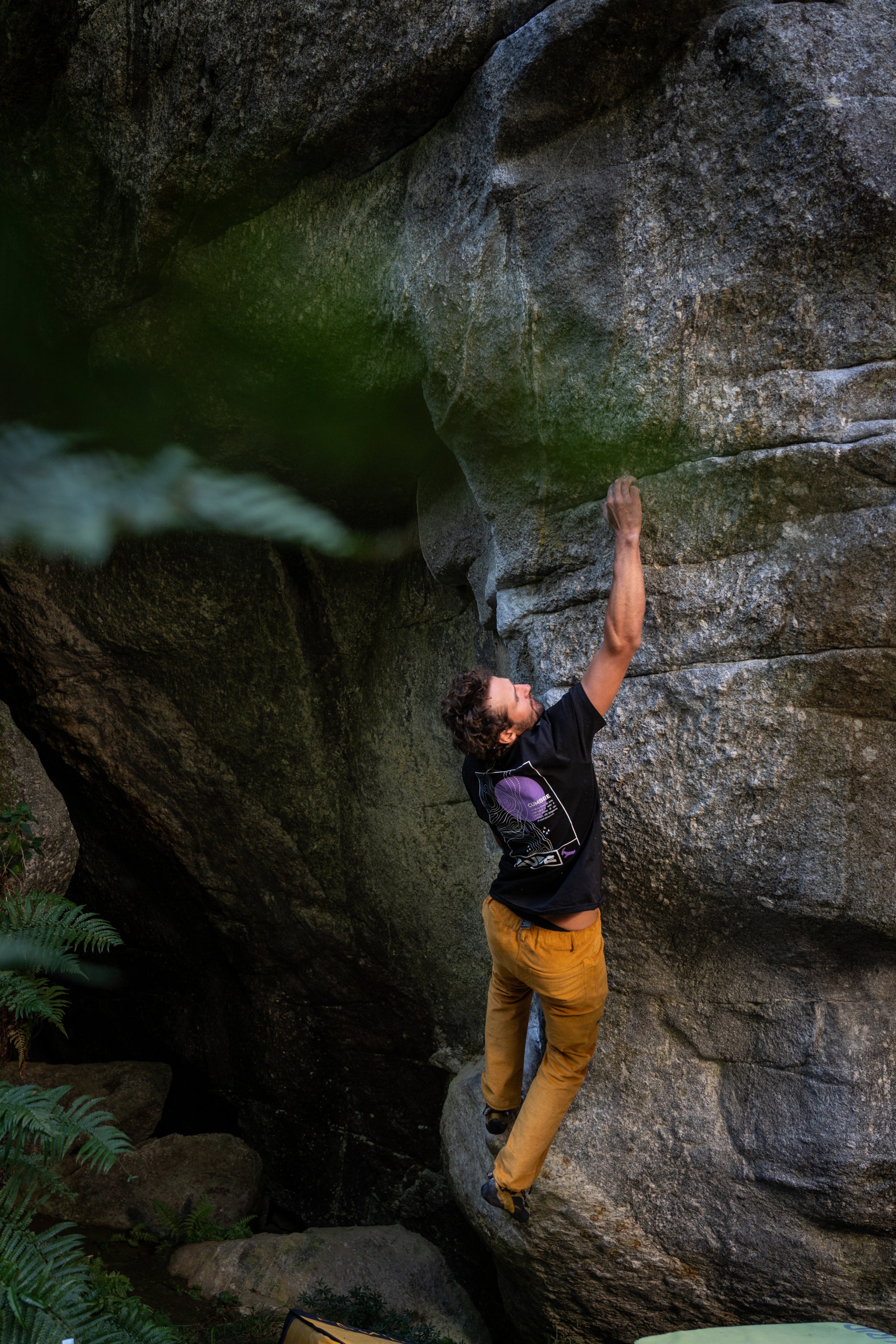 T-Shirt in cotone da uomo - Black