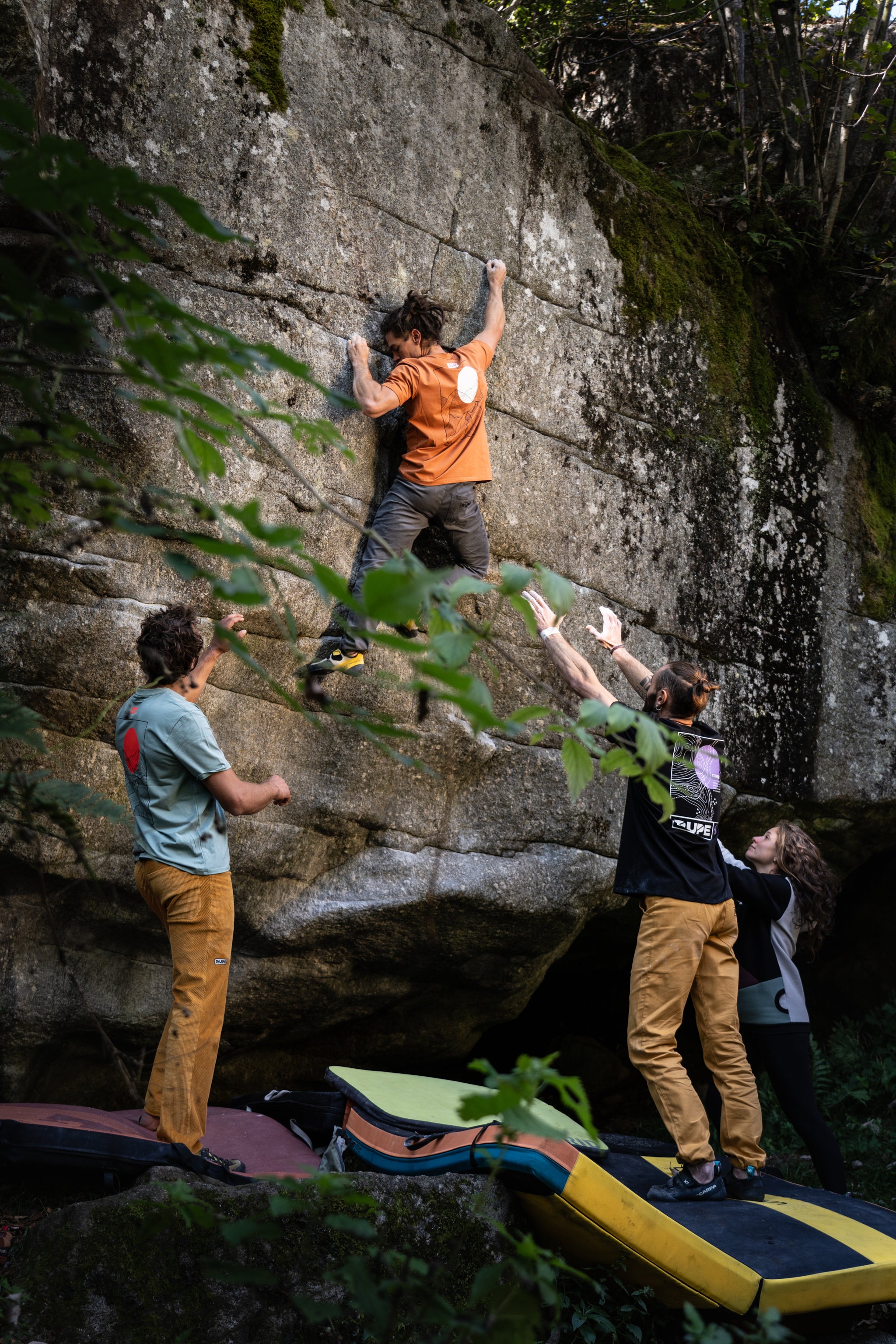 T-Shirt in cotone da uomo - Black