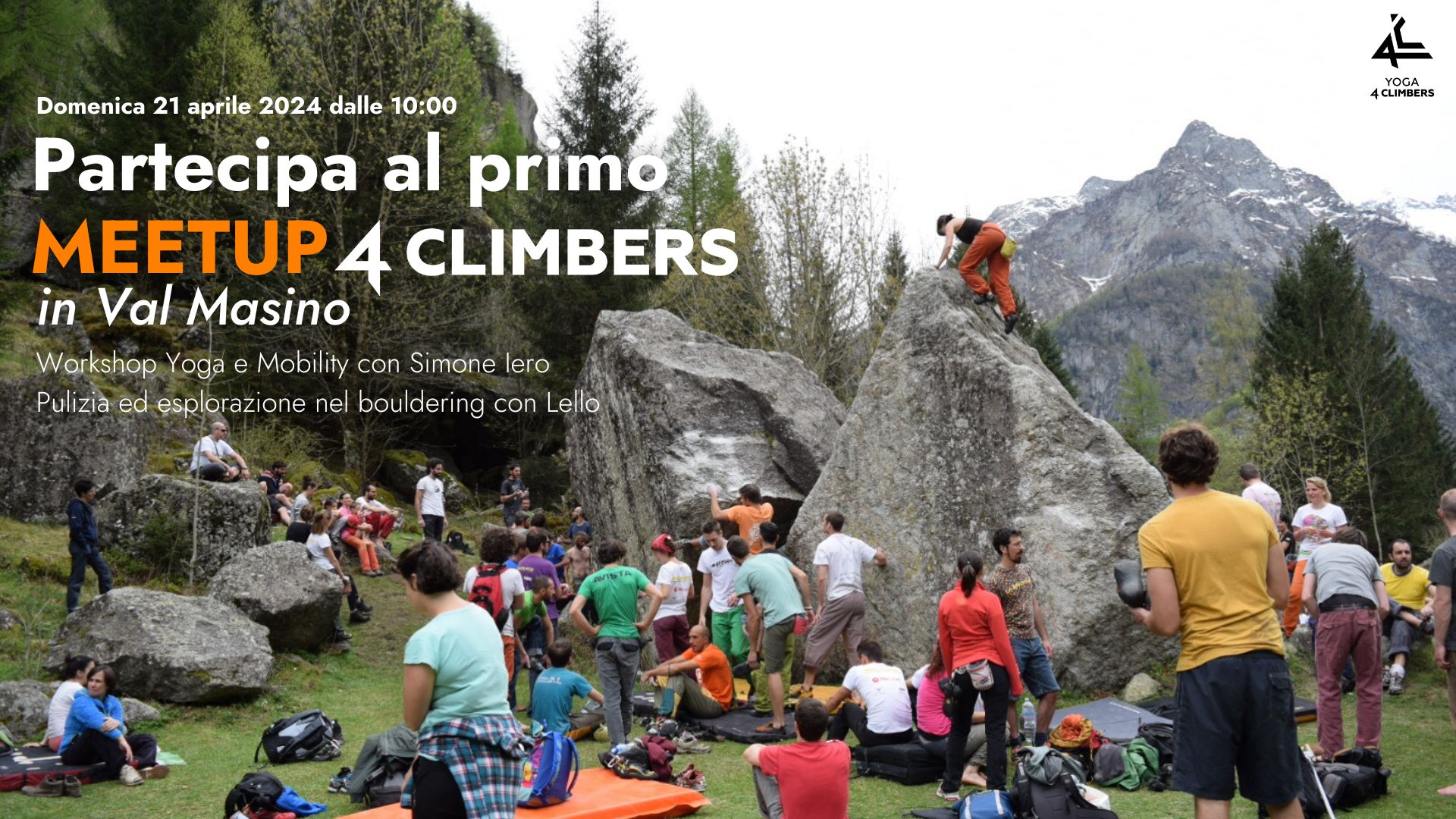 Meetup 4Climbers in Val Masino - 21 Aprile