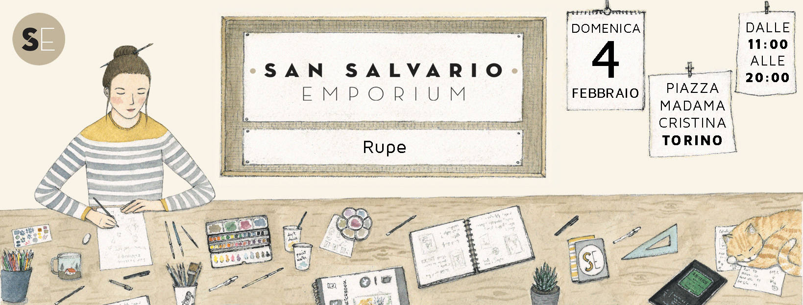Rupe Clothing au San Salvario Emporium le 4 février : Une rencontre entre Tradition et Innovation