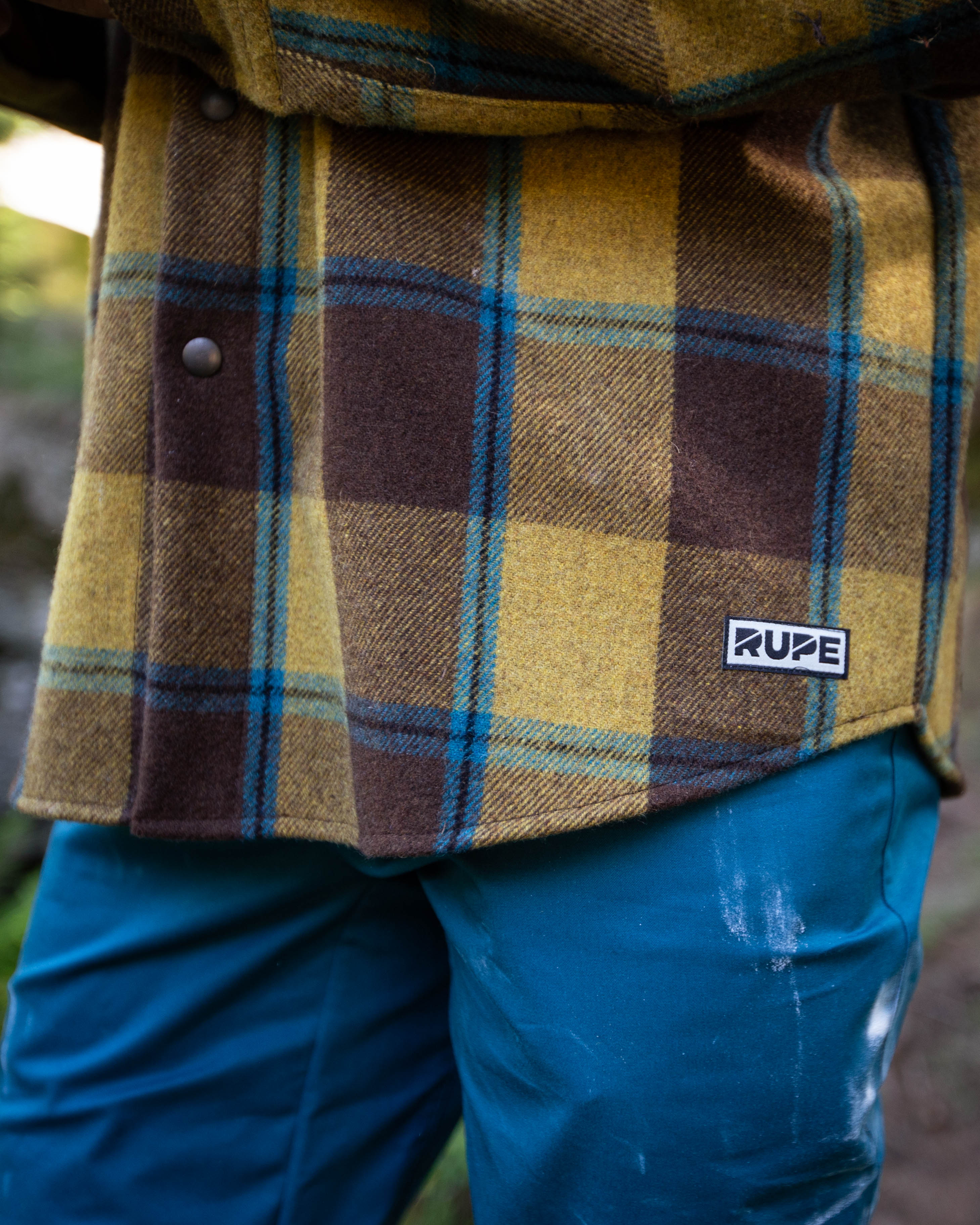 Rupe Checked Wool Flannel Shirt - Winter Elegance and Absolute Comfort