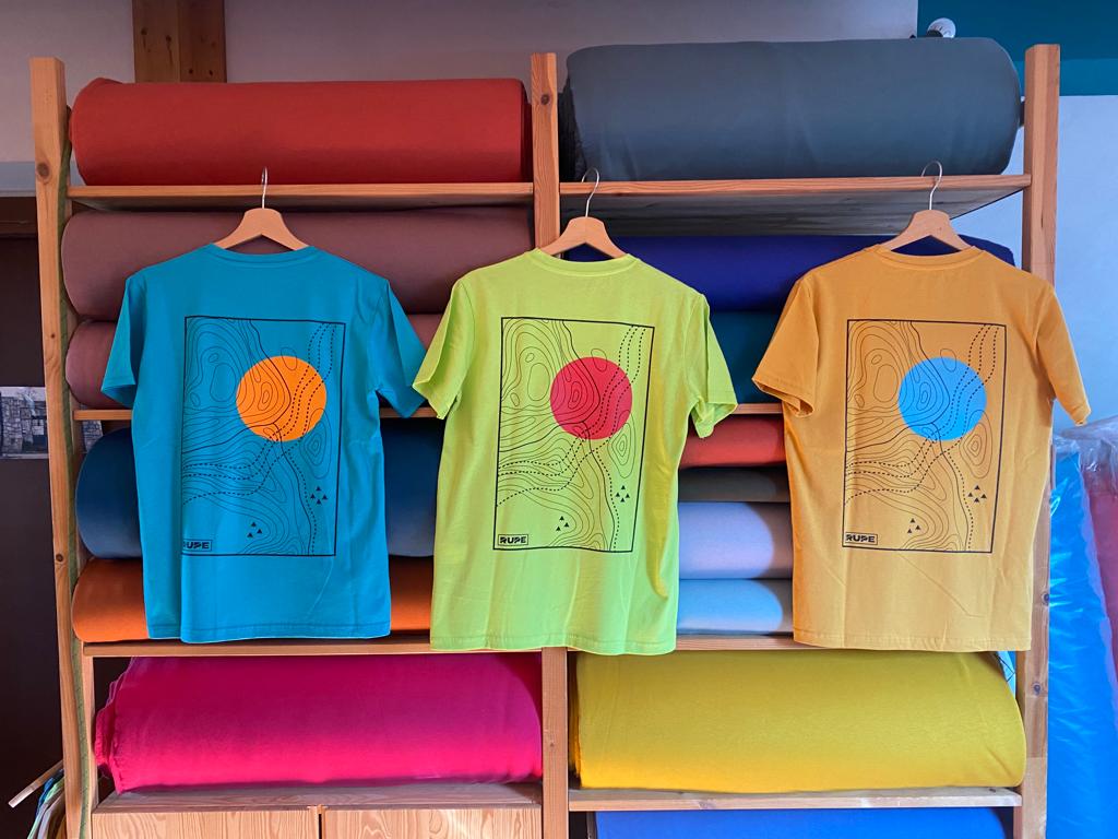 T-shirt Explorateur - unisexe - Turquoise