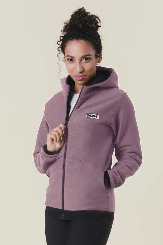 malva hoodie zip