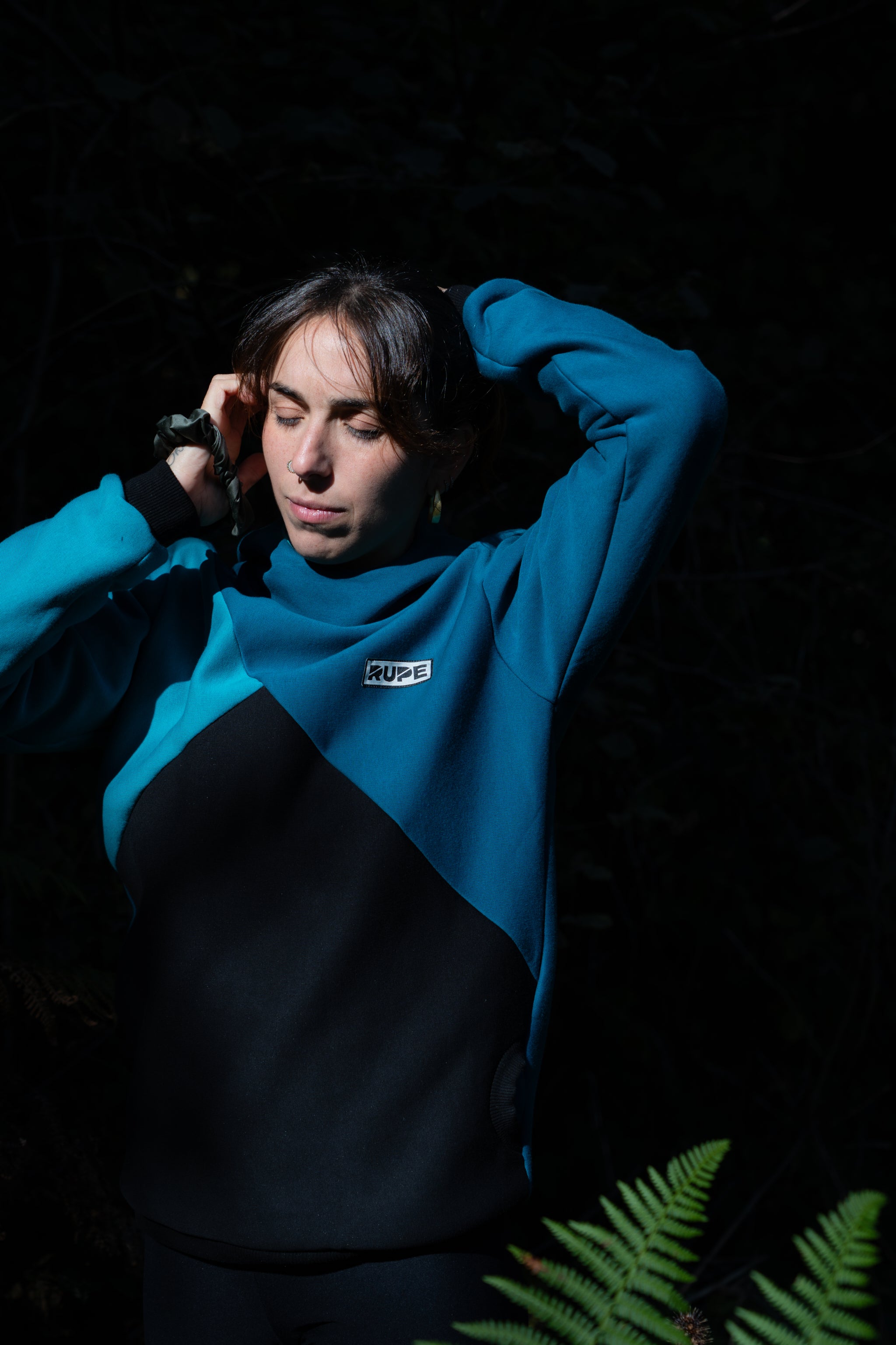 Sweat à capuche tricolore - Unisexe - Abiss