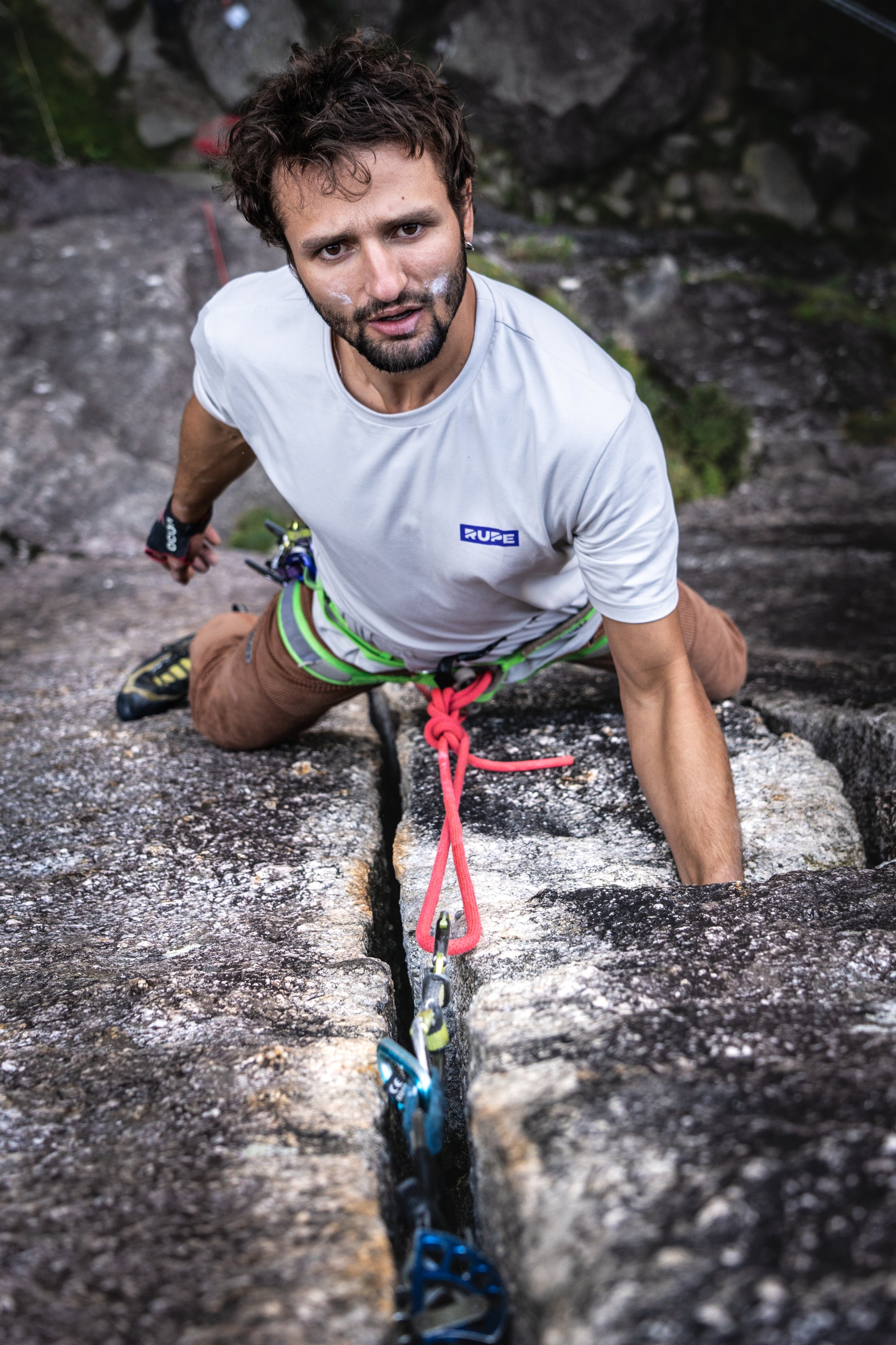 T-Shirt in cotone da uomo  - Light Grey Lilla