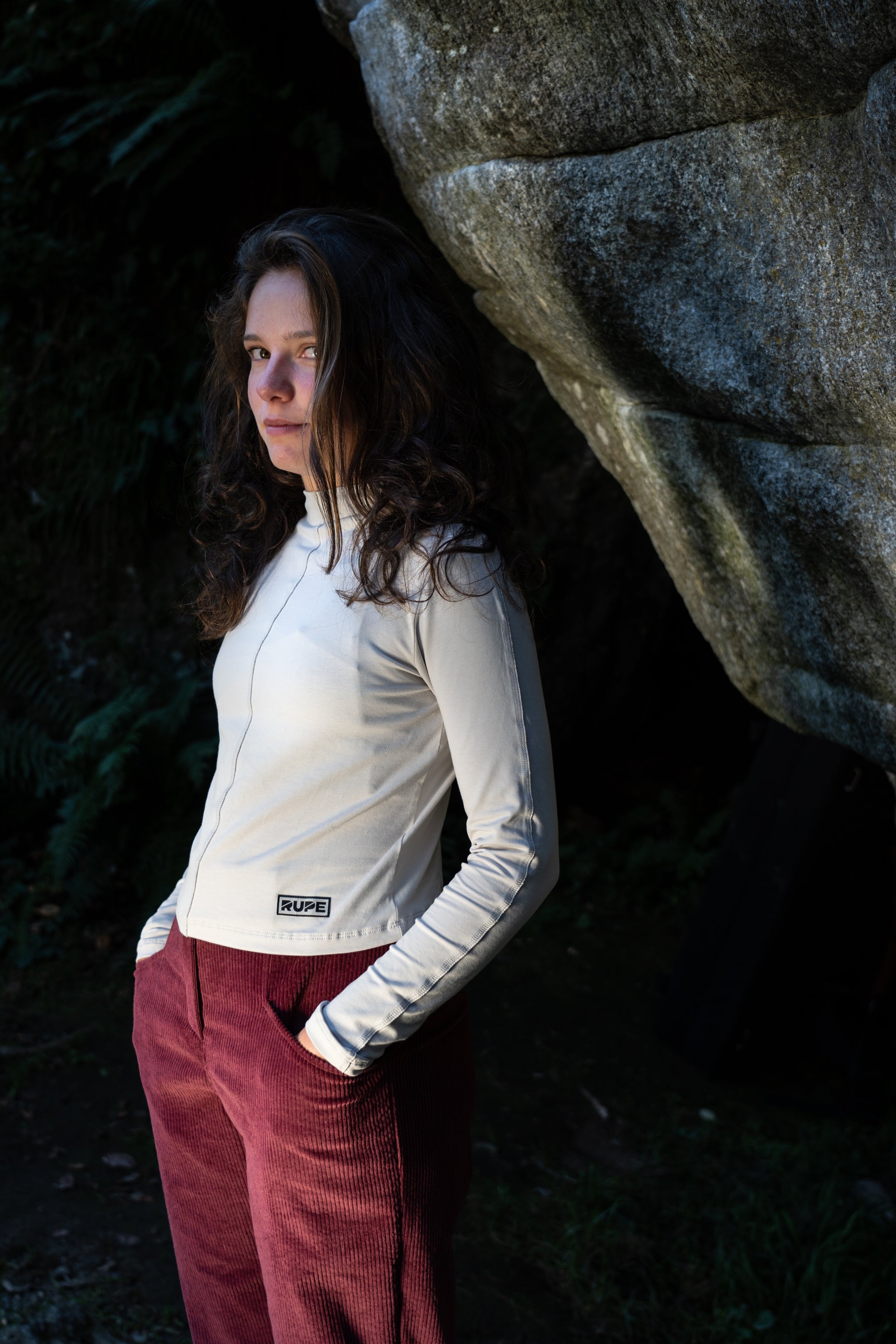 RILA Women's Trousers - Bordeaux Velvet 2025