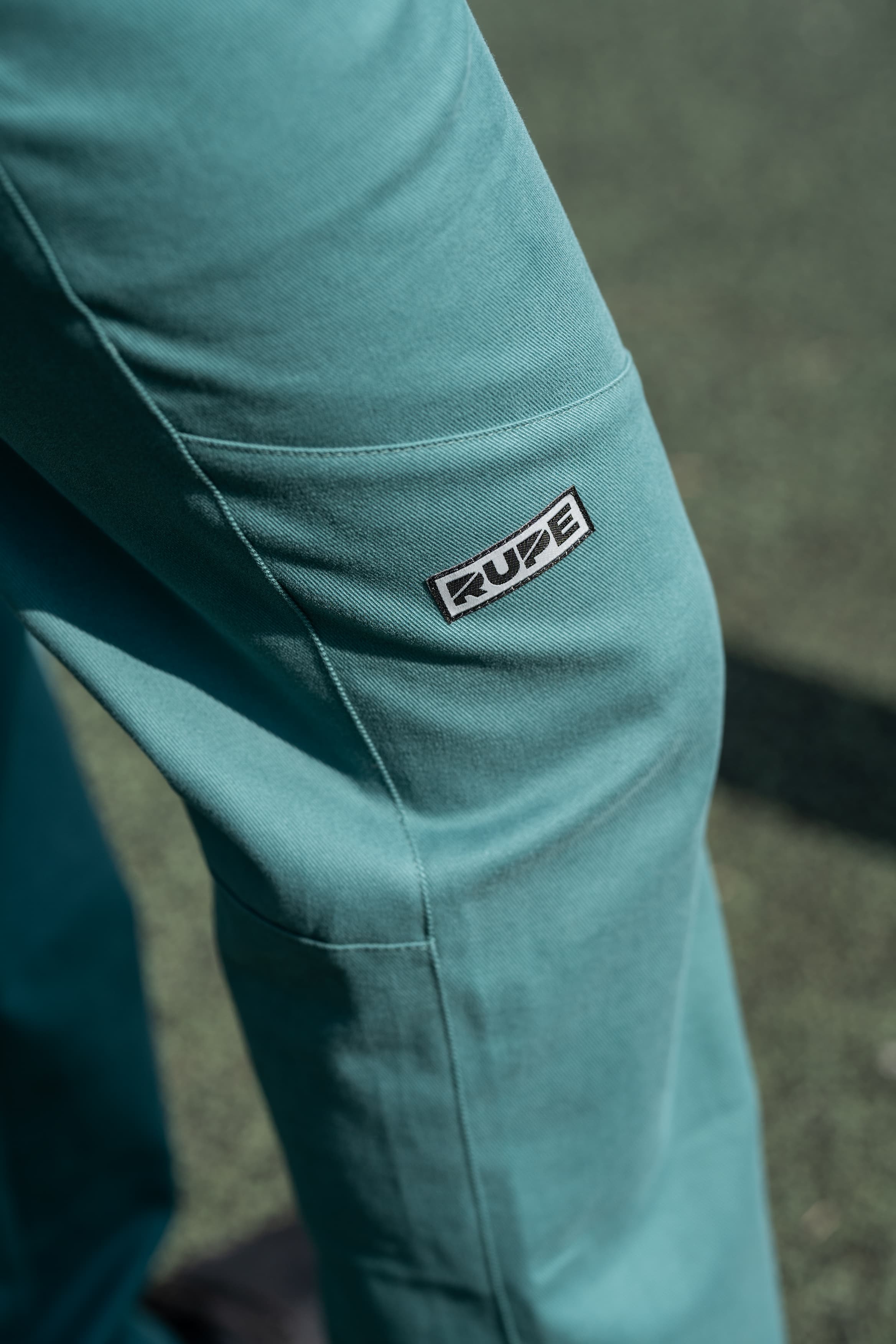 Pantalon d'escalade en coton des Pyrénées pour la forêt