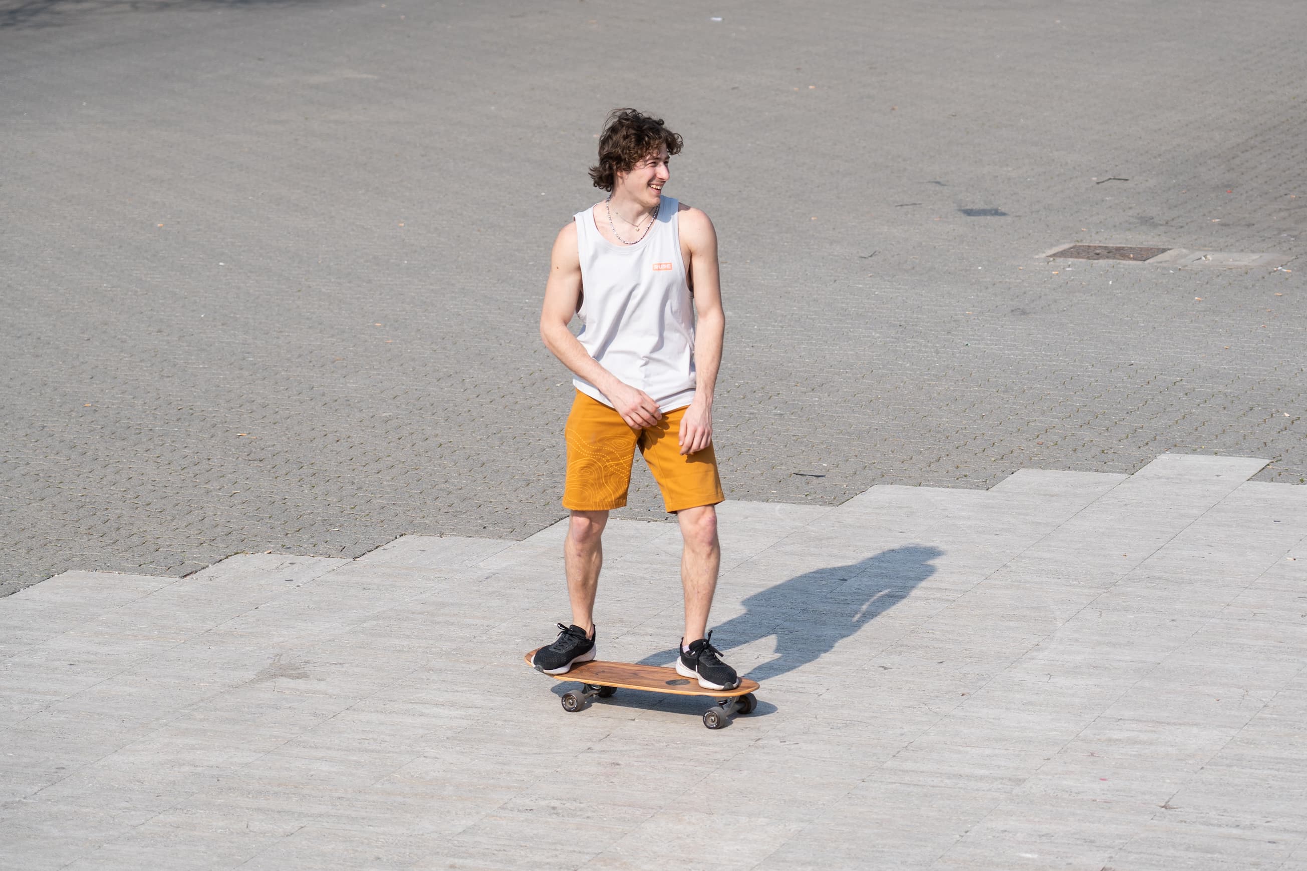 Short d'escalade Karakorum Ocre - Homme