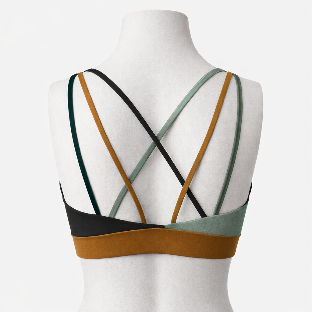 back top tecnico yoga arrampicata tagli colore