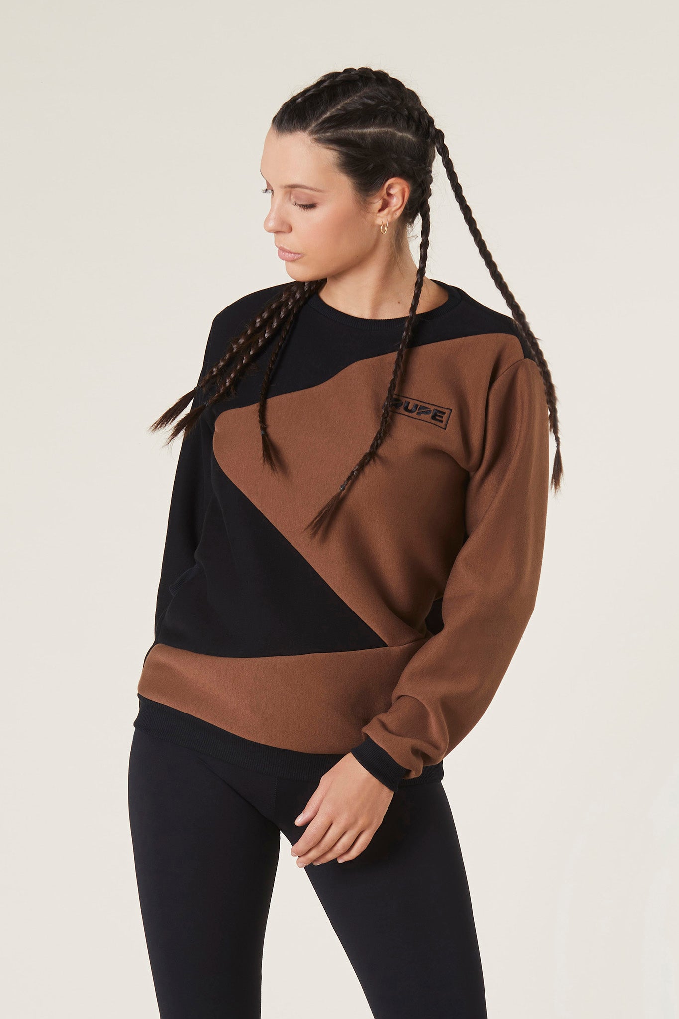 Women's Crewneck Sweatshirt - Bark Twist 